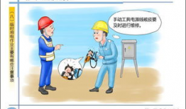 施工现场安全漫画集,视觉警示，守护生命线