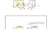 纸巾的漫画,日常生活中的温馨瞬间